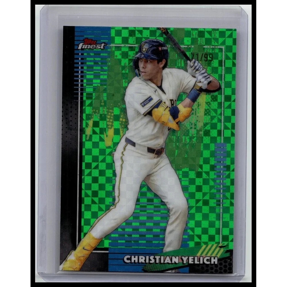 2026 Finest Christian Yelich #49 Milwaukee Brewers Base